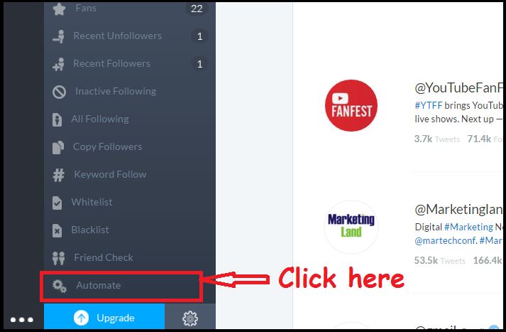 automate direct message on twitter using crowdfire app - automatically send a dm on instagram without following them