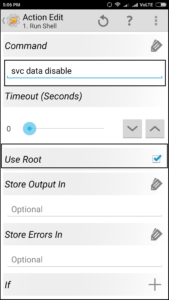 disable mobile data shell command