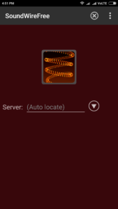 start soundwire free on android